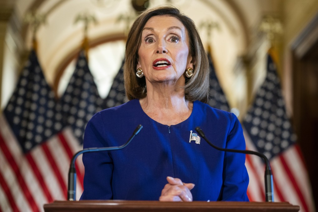 House Speaker Nancy Pelosi: ‘No one is above the law’. Photo: EPA