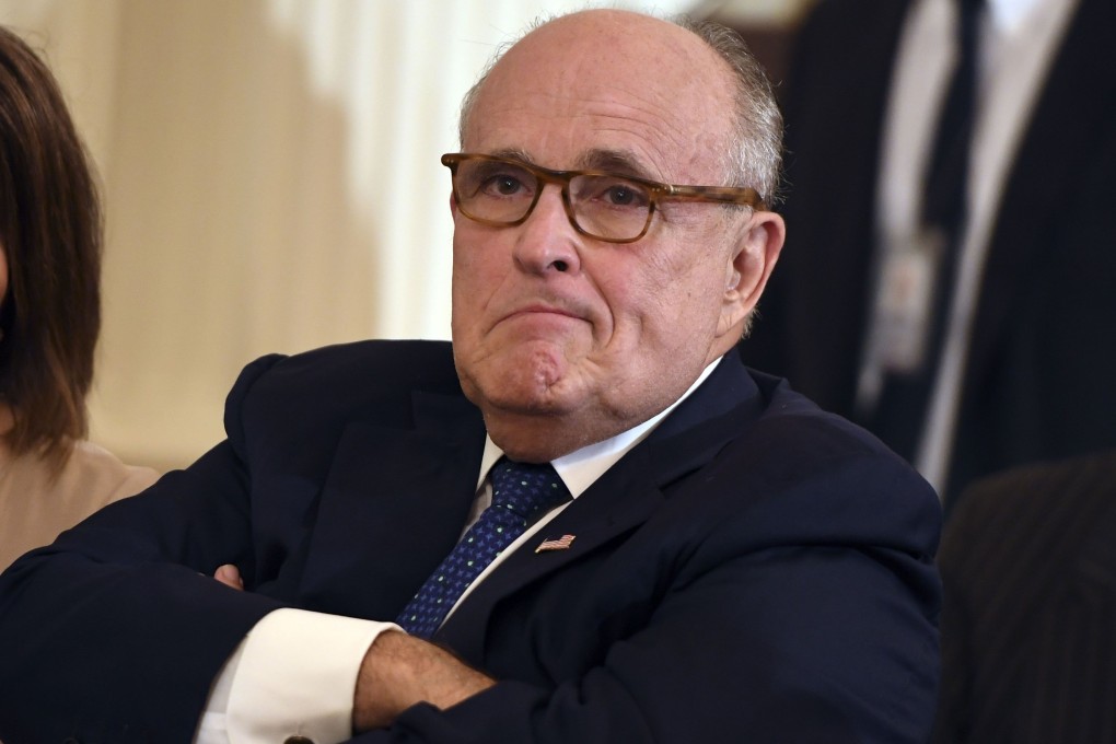 Rudy Giuliani at a White House event in July 2018. Photo: AFP