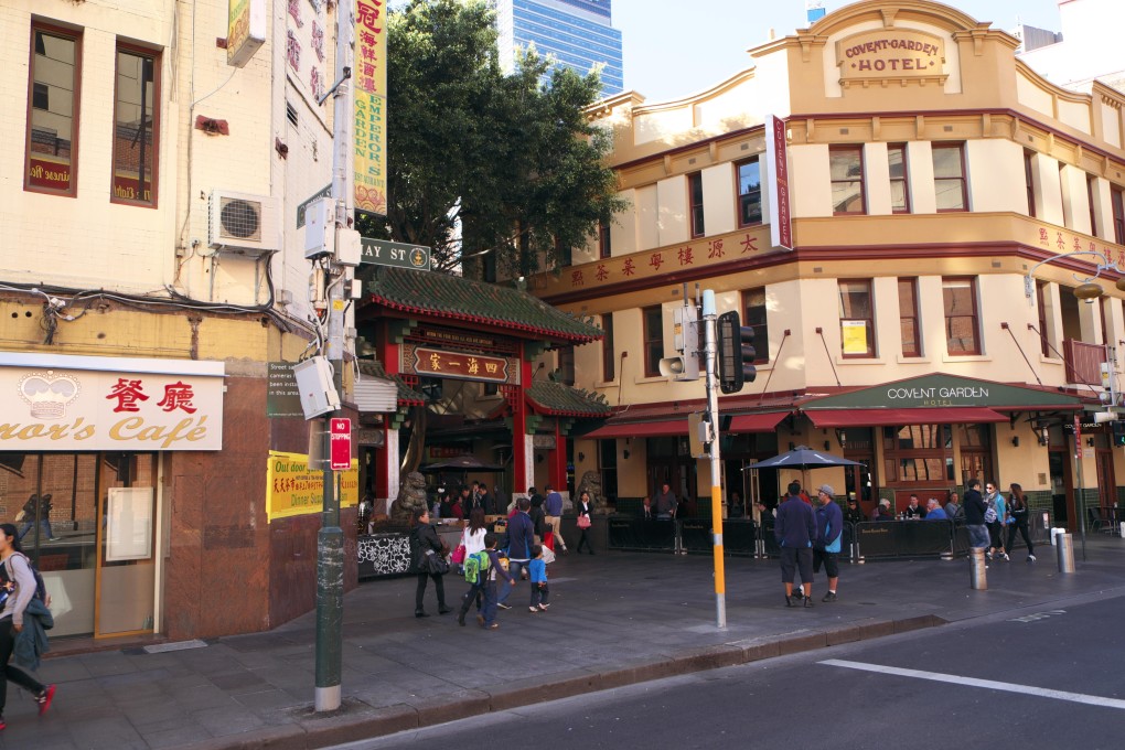 Sydney’s Chinatown area. For Chinese people, Australia can seem like an unwelcoming place, but aspiring Chinese women are working hard to call it home for themselves and others. Photo: Alamy