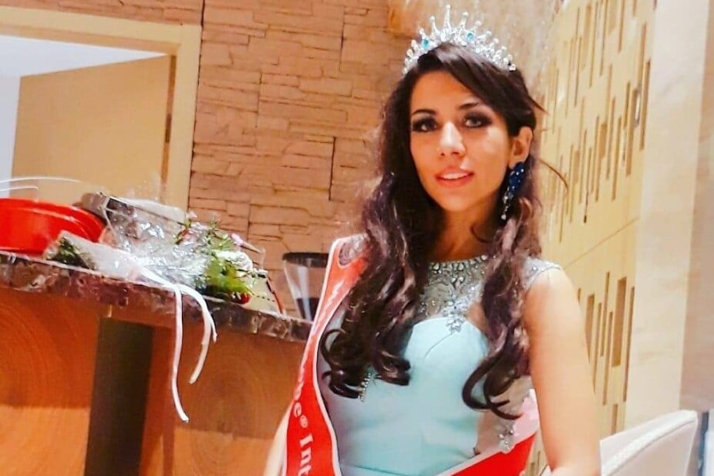 Former Miss Iran Bahareh Zare Bahari. Photo: Facebook / missintercontinantaliran