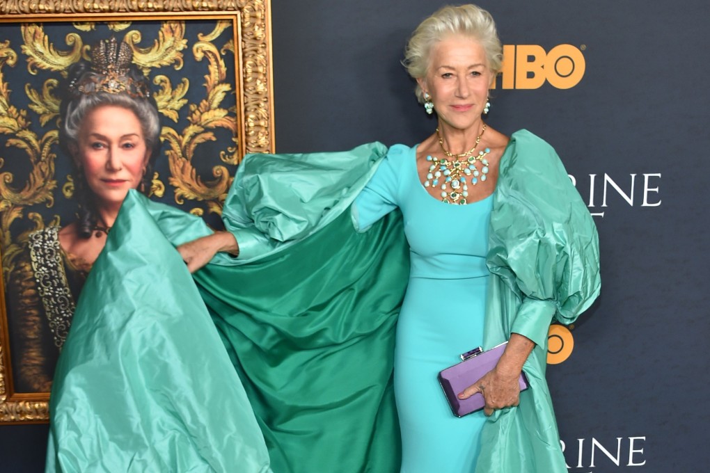 Helen Mirren arrives for the Los Angeles premiere of HBO’s Catherine The Great, on October 17. Picture: AFP