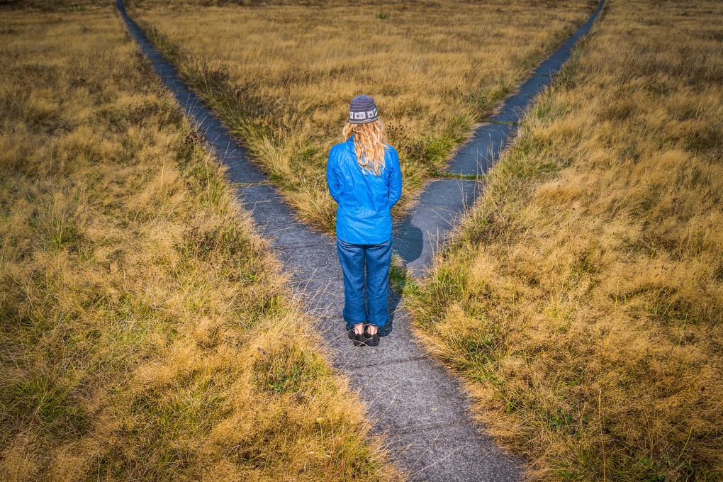 Left or right? Dr Hannah Critchlow says that we make such decisions by referring to a range of deeply submerged criteria. Photo: Alamy