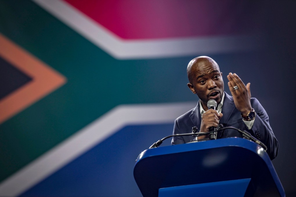 Democratic Alliance (DA) leader Mmusi Maimane. Photo: AFP