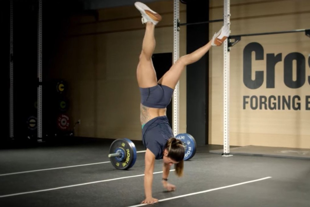 CrossFit 20.3 workout features handstand walks. Photo: CrossFit