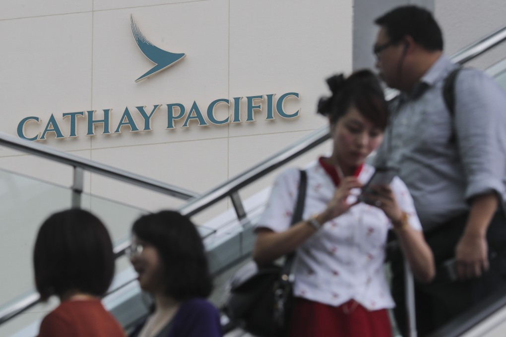 Cathay Pacific’s employees already enjoy travel perks which include paying as low as 10 per cent of the airfare. Photo: Edward Wong
