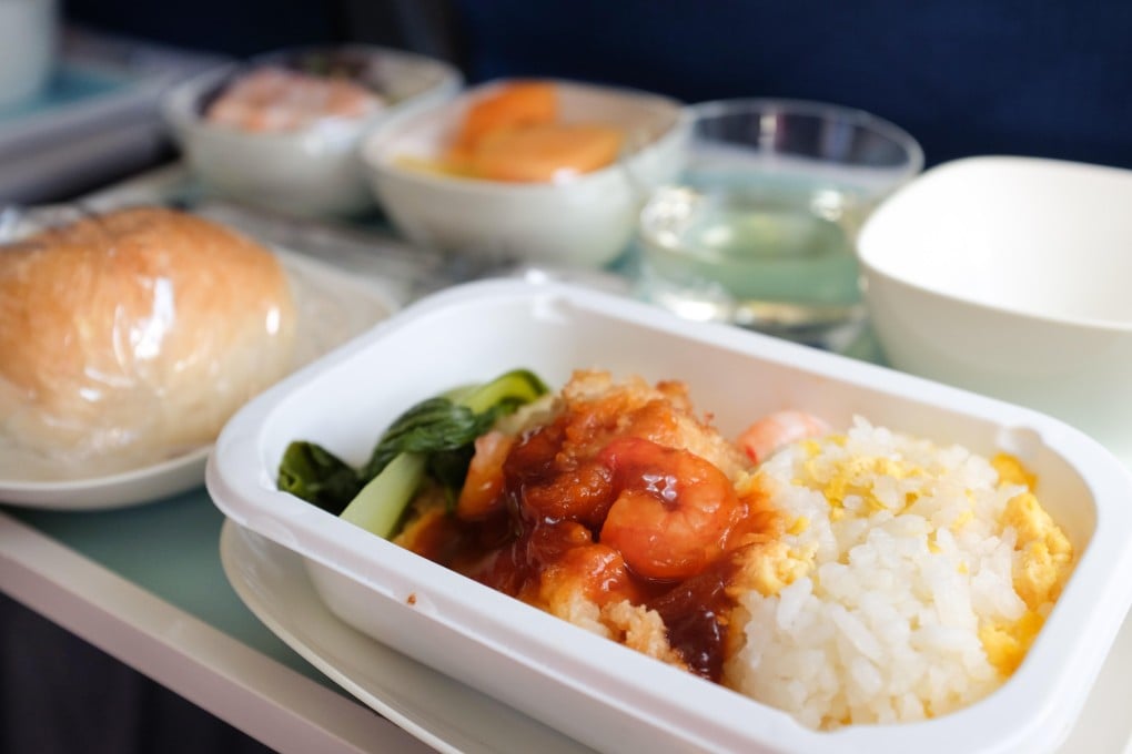 In-flight meals, like the ones served on Korean Air, are often the first things to go when airlines cut costs – but the future of plane food is far from over. Photo: Alamy