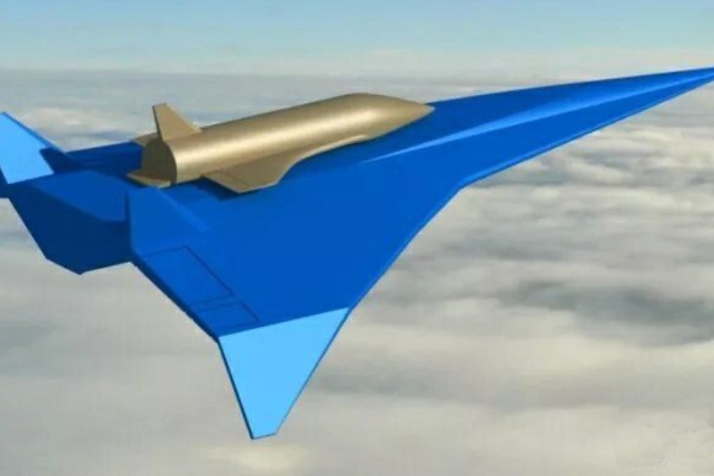 A model of the two-stage space aeroplane. Photo: Handout