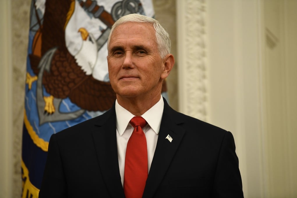 US Vice-President Mike Pence spoke about US-China relations on Thursday. Photo: AFP