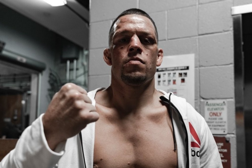 Nate Diaz poses after beating Anthony Pettis. Photo: Instagram