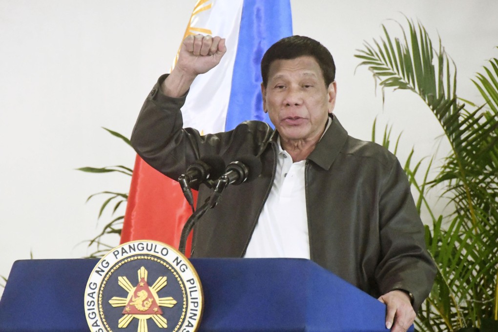 Philippine President Rodrigo Duterte seems to have found an unlikely ally in Beijing. Photo: Kyodo