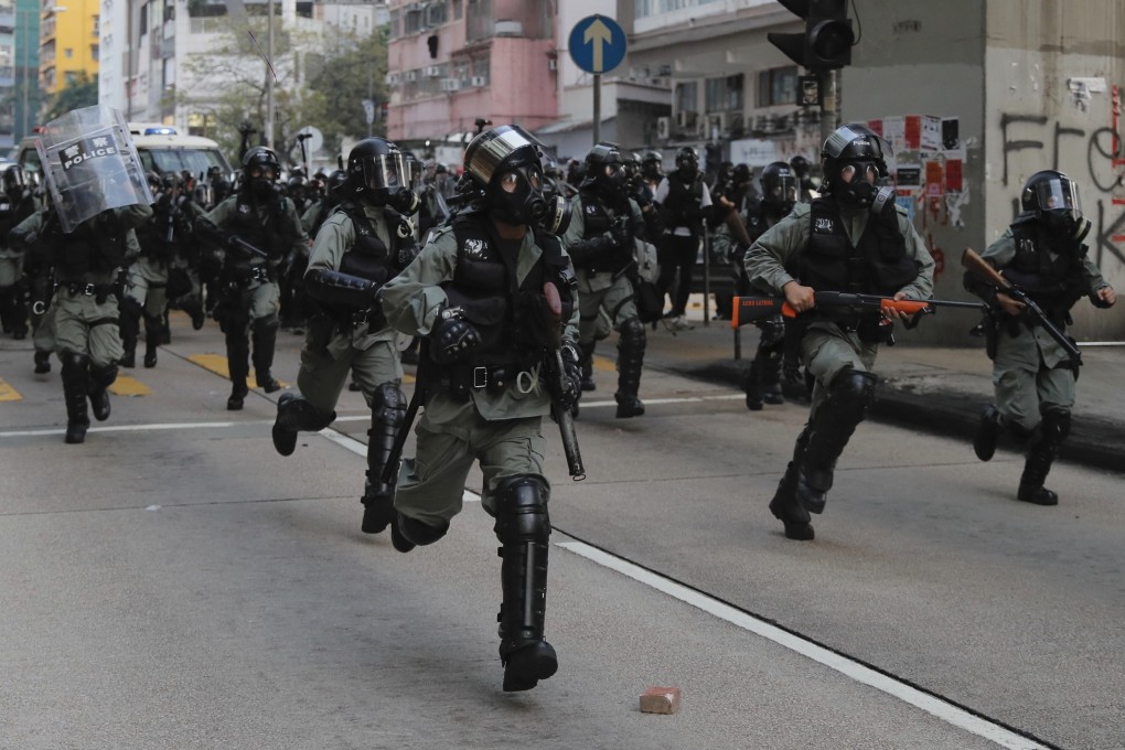 If you buy into the absurd argument that police provoked the rioters, why don’t you let the entire force take a holiday and see how that would work out for the city? Photo: AP