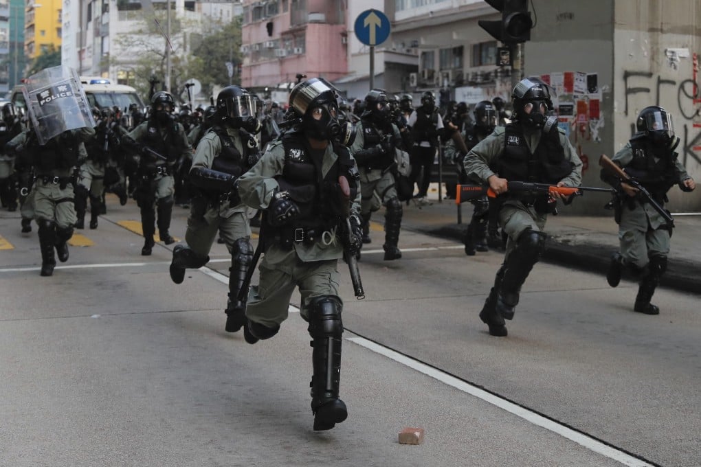 If you buy into the absurd argument that police provoked the rioters, why don’t you let the entire force take a holiday and see how that would work out for the city? Photo: AP