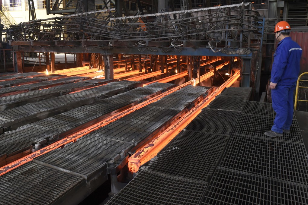 China has redeployed 280,000 steel workers, which is more than the combined deployed number of steel workers in the US, the EU and Japan, according to the country’s commerce ministry. Photo: AP