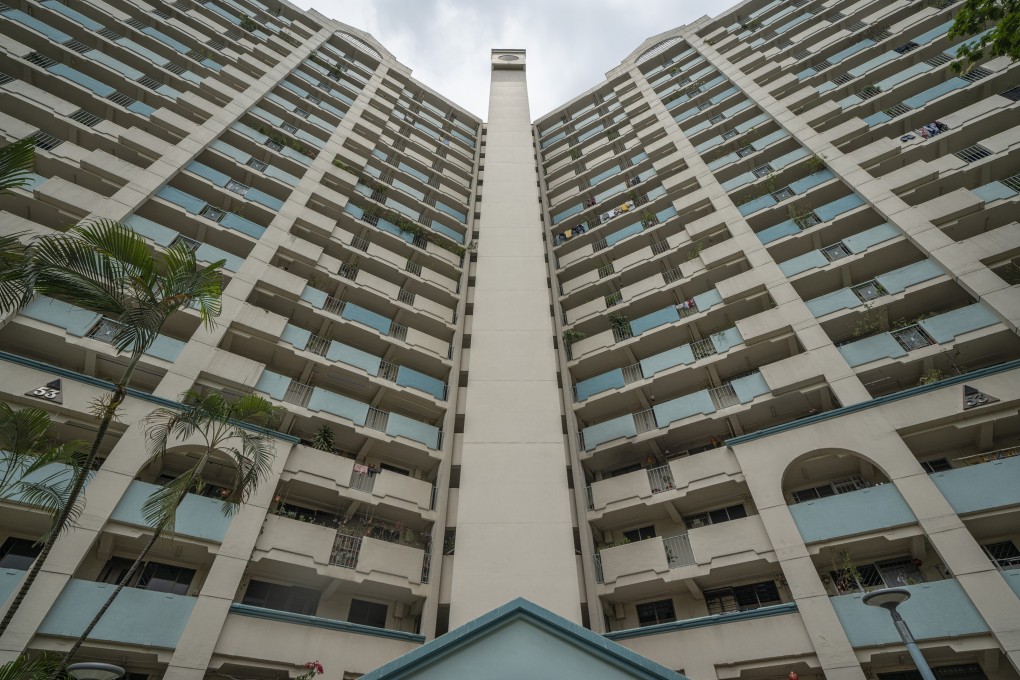 A Housing and Development Board public housing estate in Singapore. Photo: Bloomberg