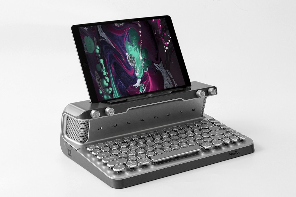 The Rocksete is a retro-style mechanical keyboard developed in Hong Kong with amazing audio. Photo: Knewkey Rymek