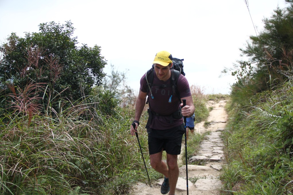 James Somers Eve carries 45kg around LT70, a kilogram for everyone lost by his father to cancer. Photos: PhotoGuava PhotoGuava