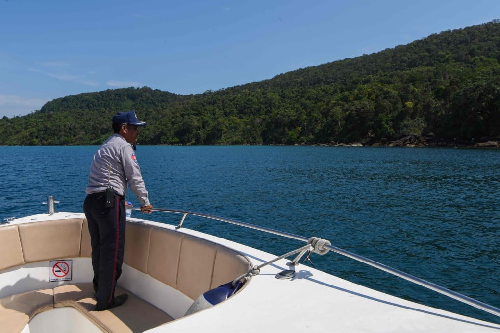 Cambodian police search for missing British woman Amelia Bambridge in Koh Rong island in Sihanoukville province. Photo: AFP
