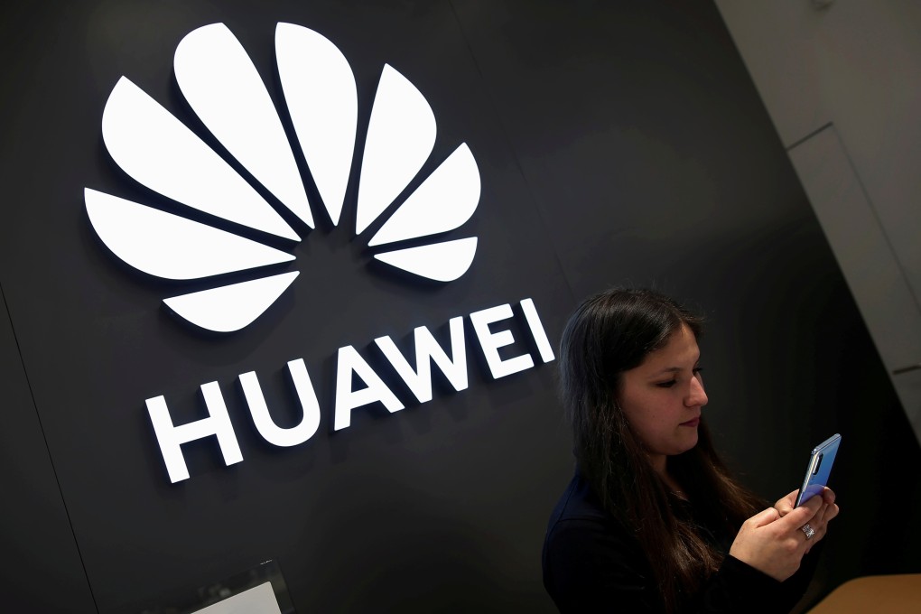 A Huawei logo is pictured at their store at Vina del Mar, Chile, in July. Photo: Reuters