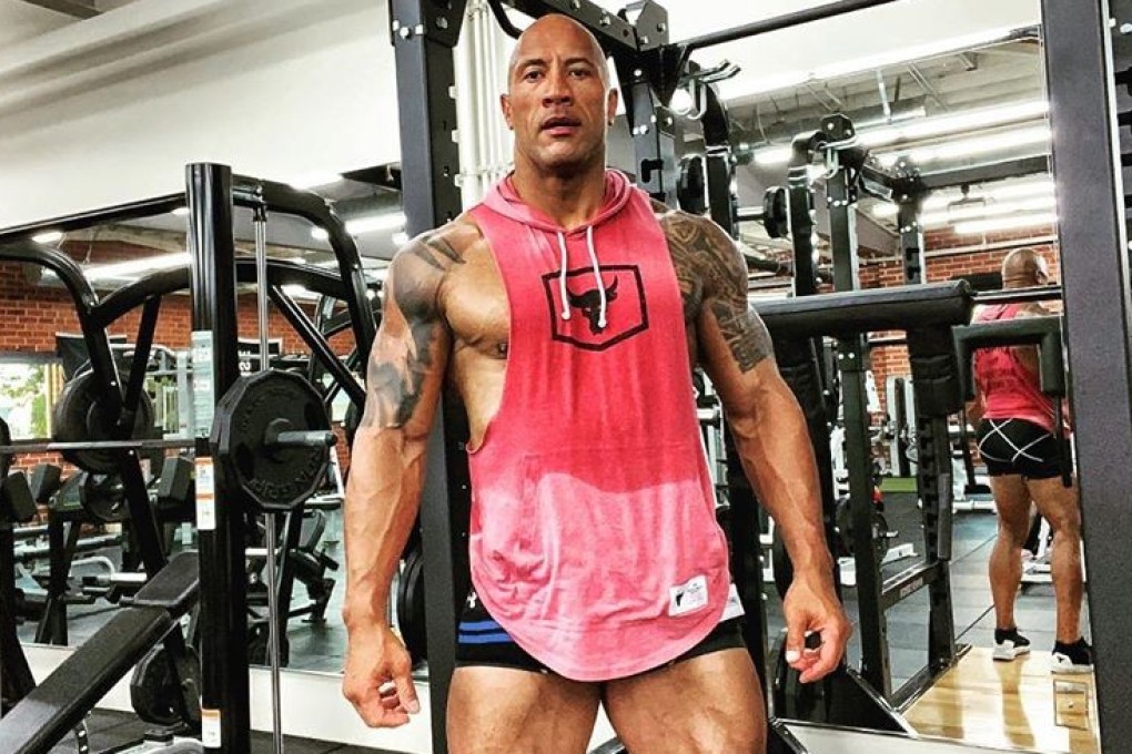 The Rock will wrap the ‘BMF’ belt around the winner’s waist after the UFC 244 main event. Photo: Instagram
