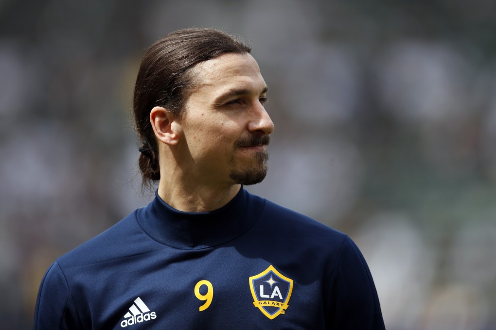 Could Zlatan Ibrahimovic be returning to La Liga? The Swede last played for the LA Galaxy in Major League Soccer. Photo: AP