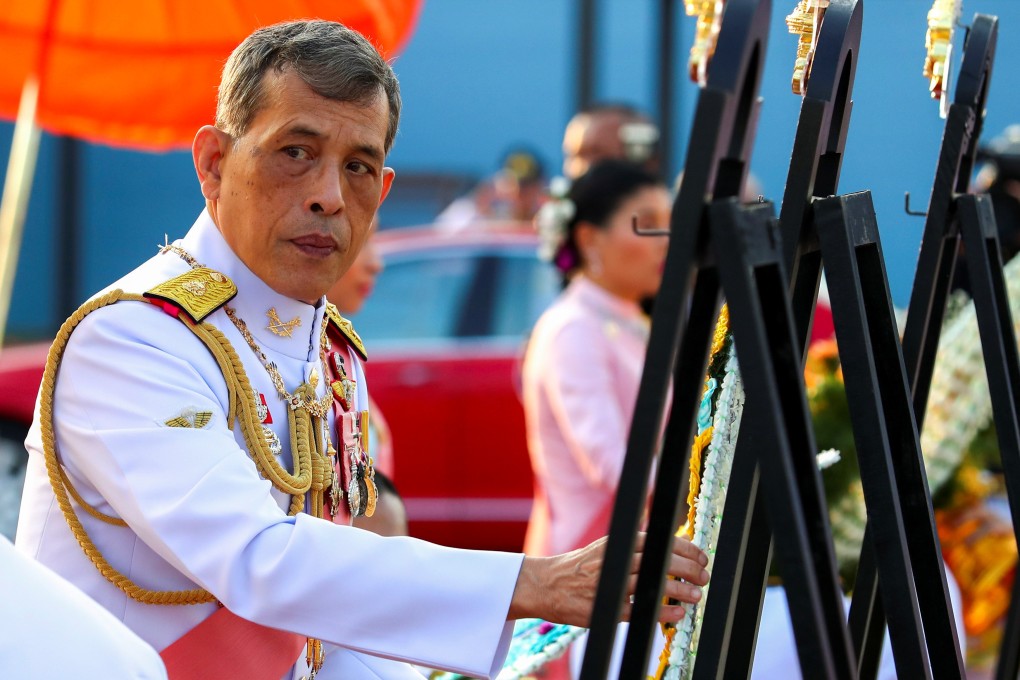 Thailand's King Maha Vajiralongkorn attends an event at the Royal Plaza in Bangkok on October 23. Photo: Reuters