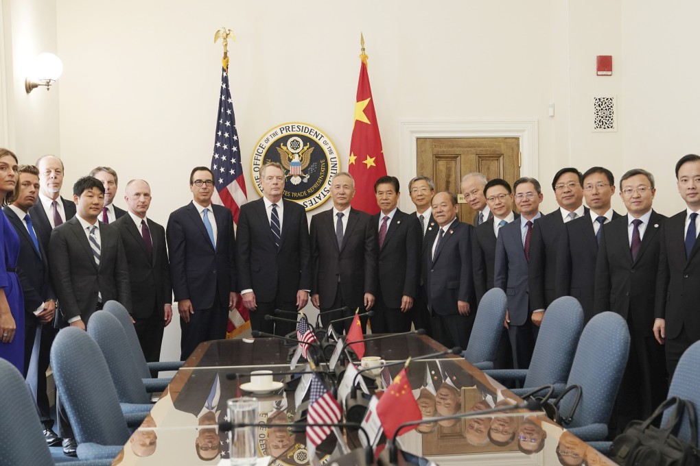 China and the United States are close to finalising an interim trade deal. Photo: Xinhua