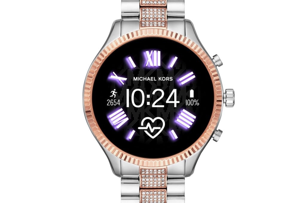 Michael Kors’ bejewelled MKT5080 smartwatch.