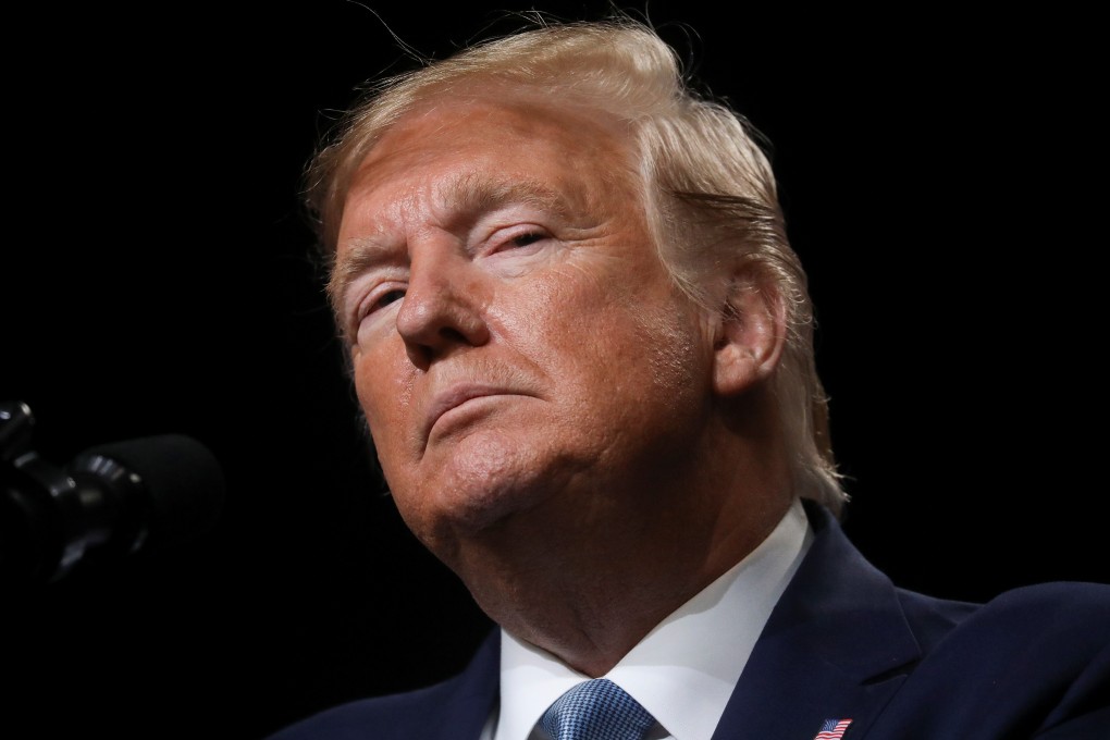 US President Donald Trump launched an online offensive on Tuesday, retweeting numerous messages by Republican lawmakers attacking the latest developments in the US House Democrats’ impeachment inquiry. Photo: Reuters