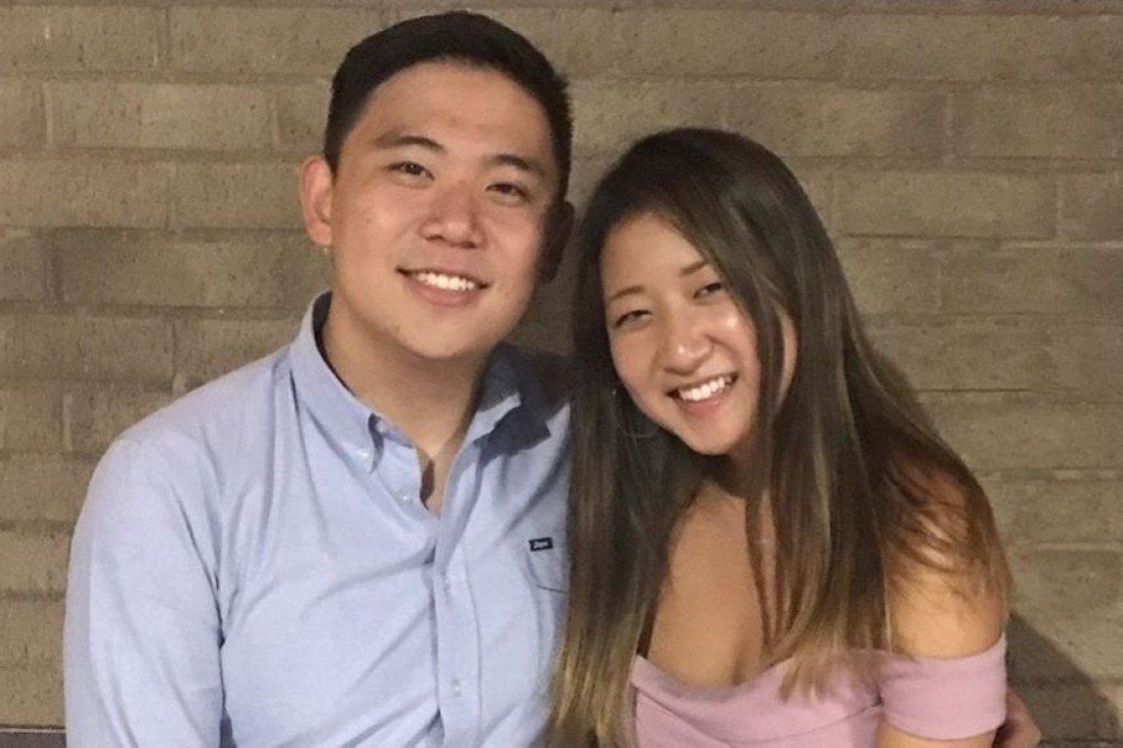 Alexander Urtula with his girlfriend, Inyoung You, who has been charged with involuntary manslaughter in his suicide. Photo: Suffolk County district attorney