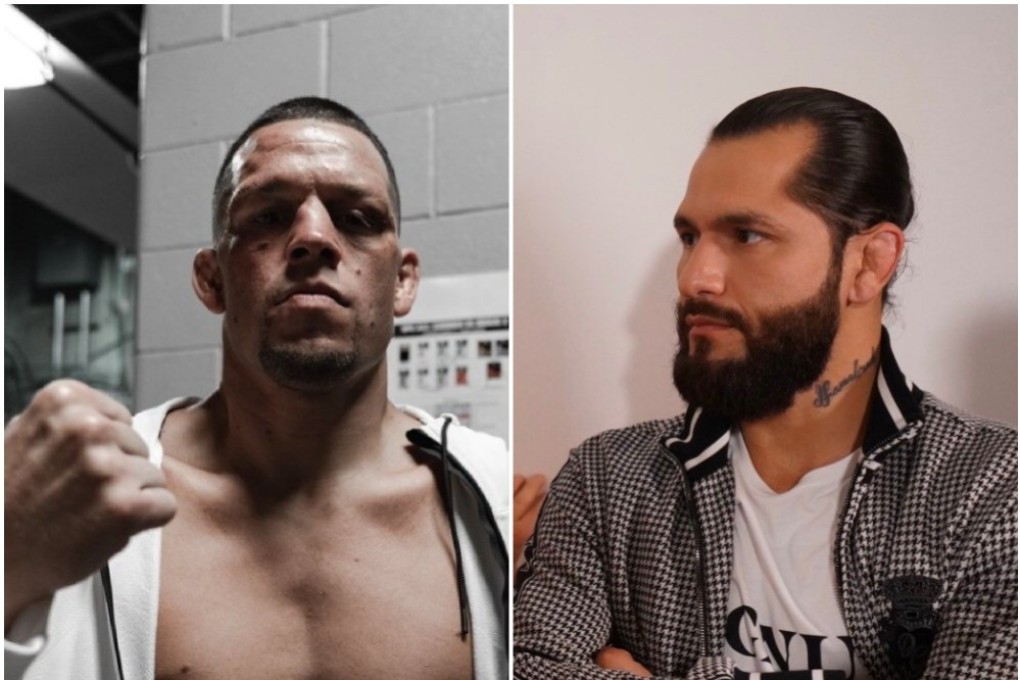 Nate Diaz (left) faces Jorge Masvidal in the UFC 244 main event. Photo: Instagram