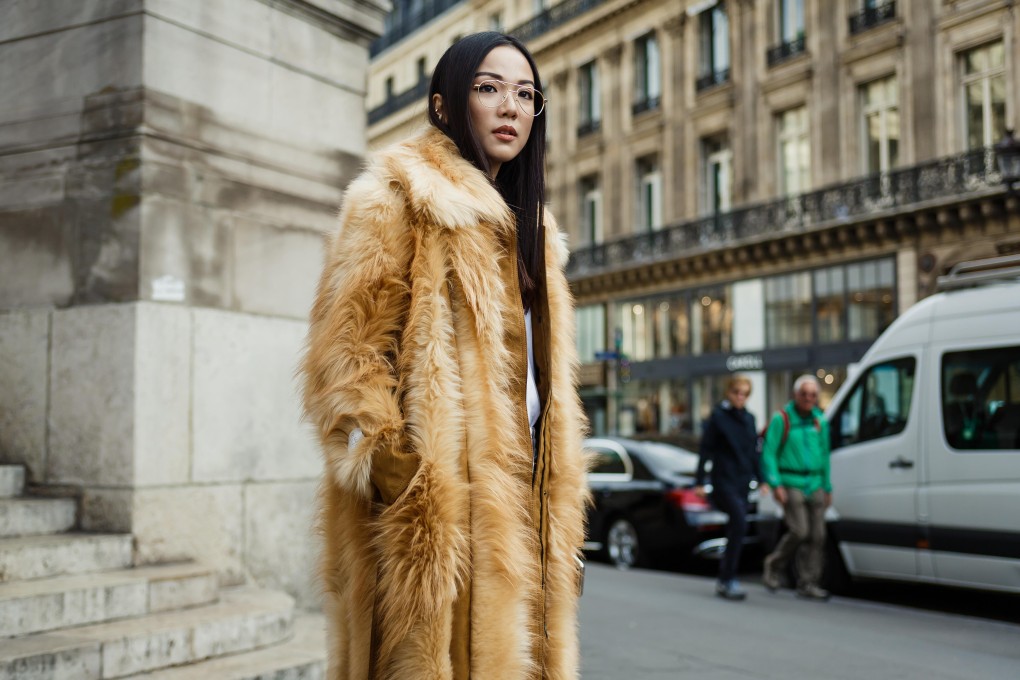 Designer and fashion entrepreneur Yoyo Cao wears faux fur by Stella McCartney. Photo: Alamy