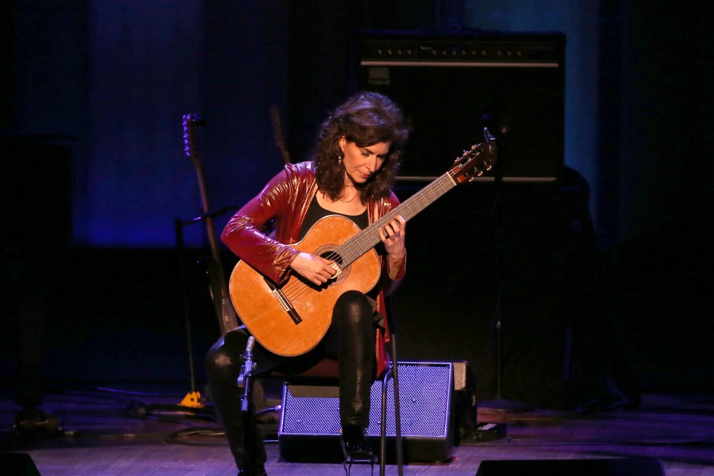 Sharon Isbin performs at the Kennedy Centre in Washington. The classical guitarist returns to Hong Kong for the first time in 25 years on Friday when she performs with the City Chamber Orchestra of Hong Kong. Photo: Tasos Katopodis/Getty Images for David Lynch Foundation/AFP