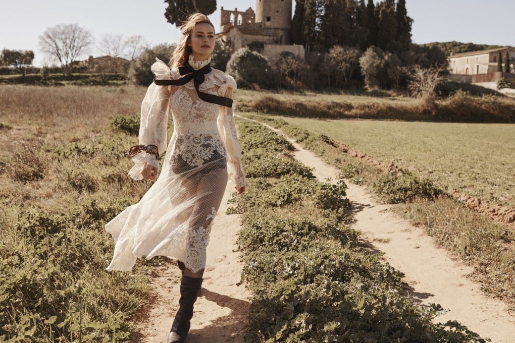 An outfit from the popular Sydney-based Zimmermann fashion brand.