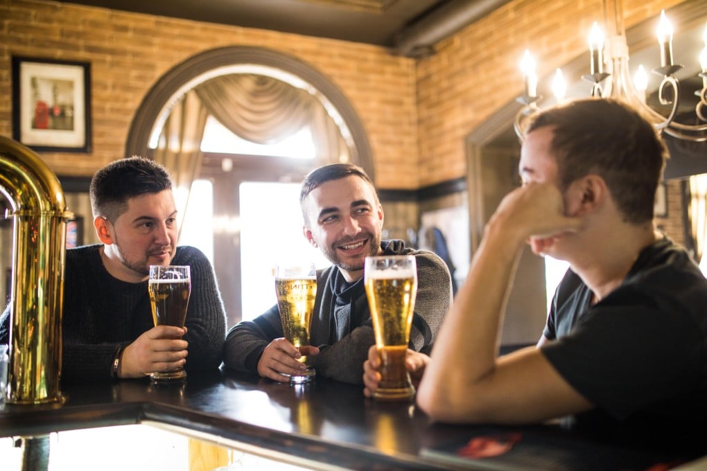 Being around certain people could trigger the drinking “learning” in the brain that encourages people to drink more. Photo: Alamy