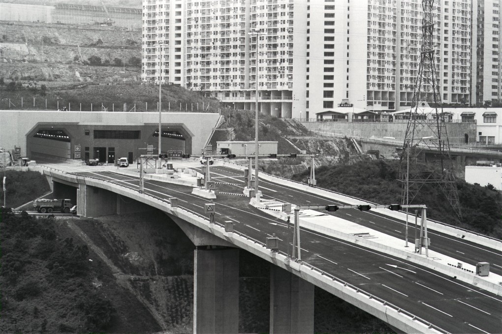 The Tseung Kwan O Tunnel, in 1990. Photo: SCMP