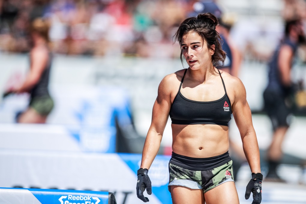 Lauren Fisher at the 2019 CrossFit Games. Photo: CrossFit