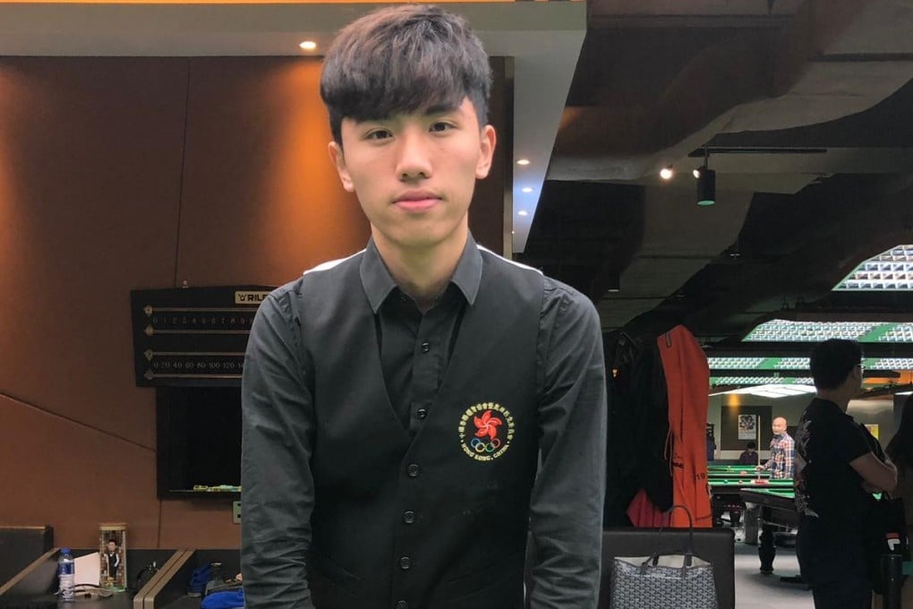 Poon Ching-chiu died during practice at the Sports Institute. Photo: Hong Kong Billiard Sports Control Council