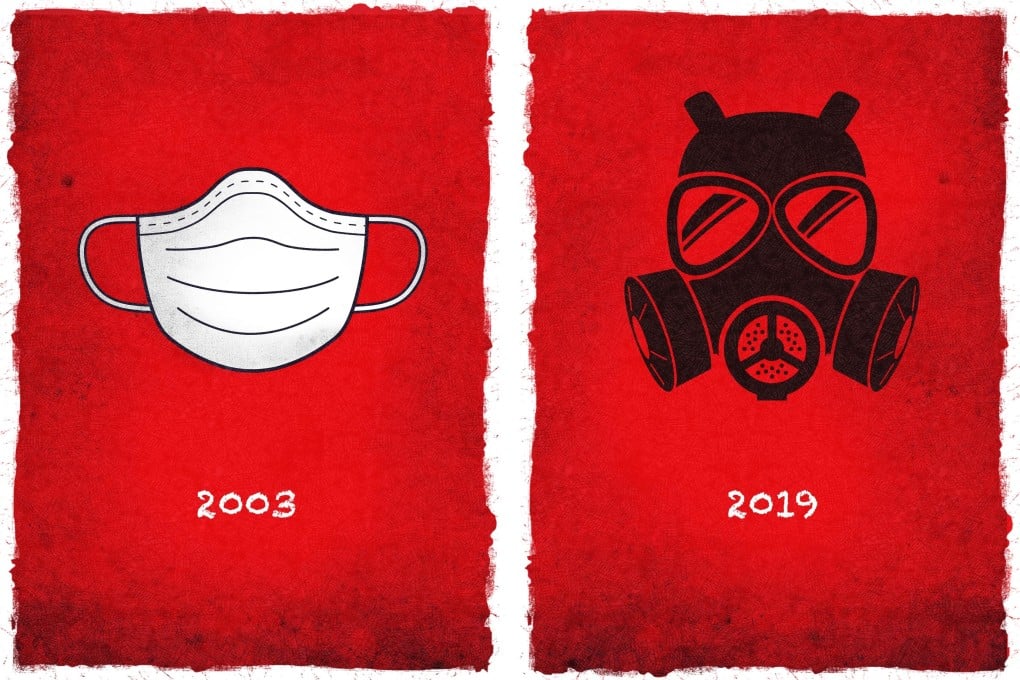 Visitors stayed away, retail sales plunge. Protests took a harder toll on Hong Kong’s economy than Sars virus did in 122 days