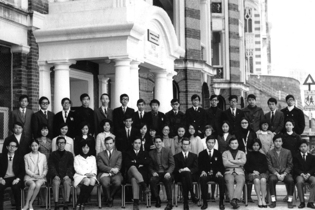 The first batch of HKU’s law students in 1969. Photo: HKU
