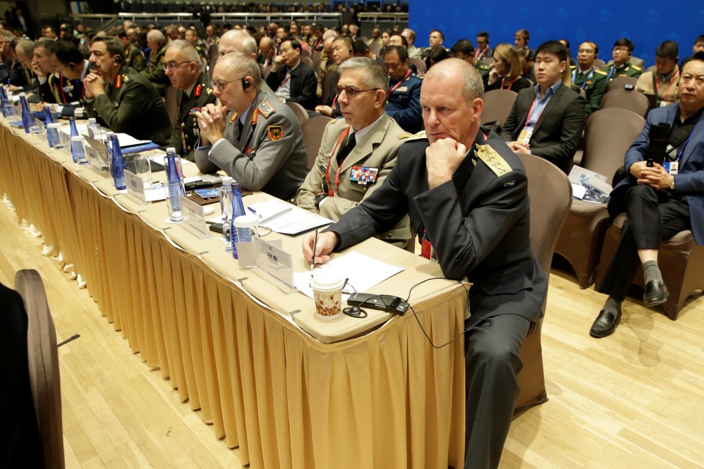 More than 600 people, including 23 defence ministers and six chiefs of staff, attended this year’s Xiangshan Forum in Beijing. Photo: Reuters