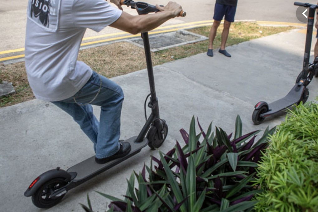 Singapore is banning all electric scooters from its footpaths following a spate of accidents. Photo: Handout