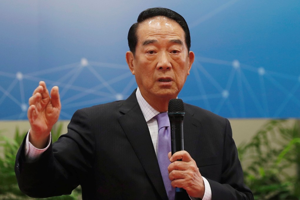 Taiwan’s People First Party Chairman James Soong is considering a run for president in the island’s January elections. Photo: Reuters
