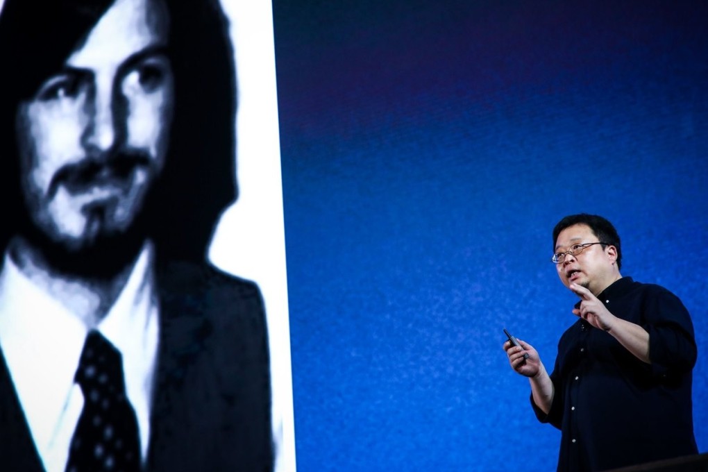 Luo Yonghao, founder of smartphone vendor Smartisan Technology, has been a vocal critic of Apple’s products, but he has also publicly admired the US technology giant’s late co-founder Steve Jobs. Photo: Handout