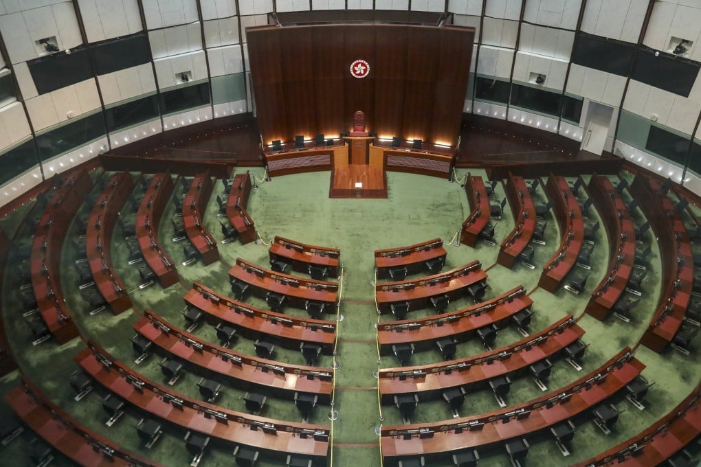 The Legislative Council chamber. A panel meeting was forced to adjourn on Tuesday due to low attendance. Photo: Nora Tam