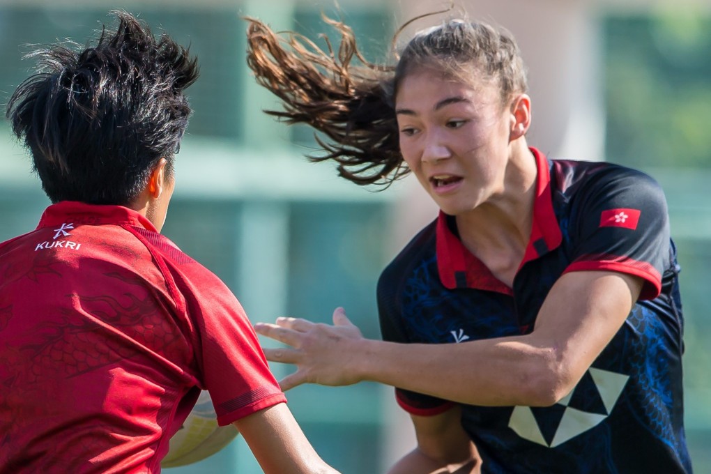 Florence Symonds will bring size and height to a Hong Kong squad full of Olympic dreams this weekend. Photo: HKRU