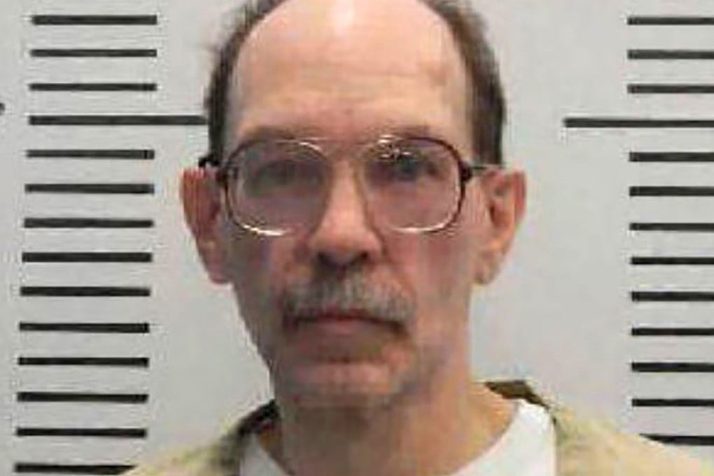 Charles Rhines used his last words Monday to speak directly to the parents of his victim, saying he forgave them ‘for your anger and hatred towards me’. Photo: AFP