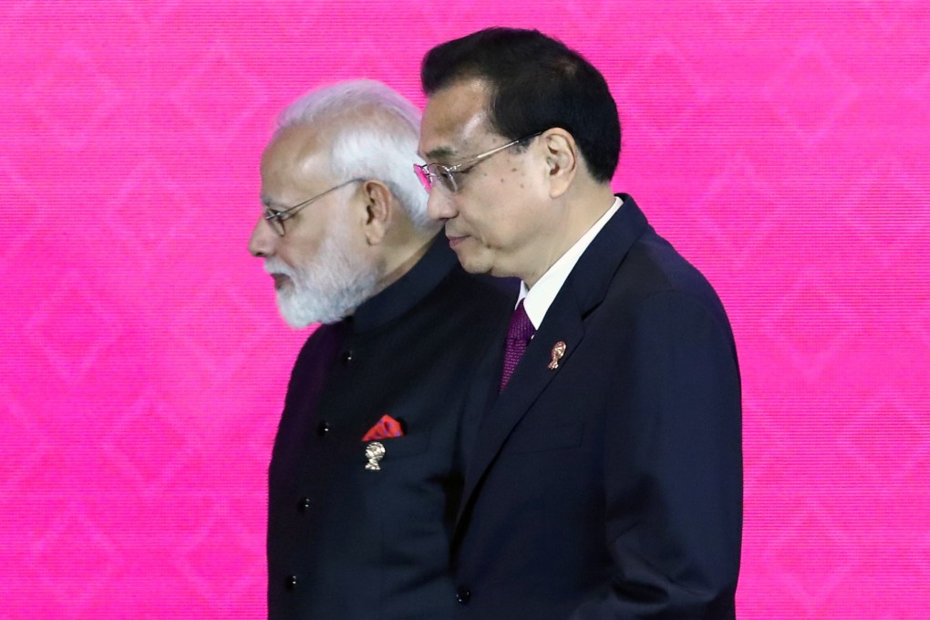 India’s Prime Minister Narendra Modi and Chinese Premier Li Keqiang at the 3rd Regional Comprehensive Economic Partnership (RCEP) summit in Bangkok this month. Photo: Reuters