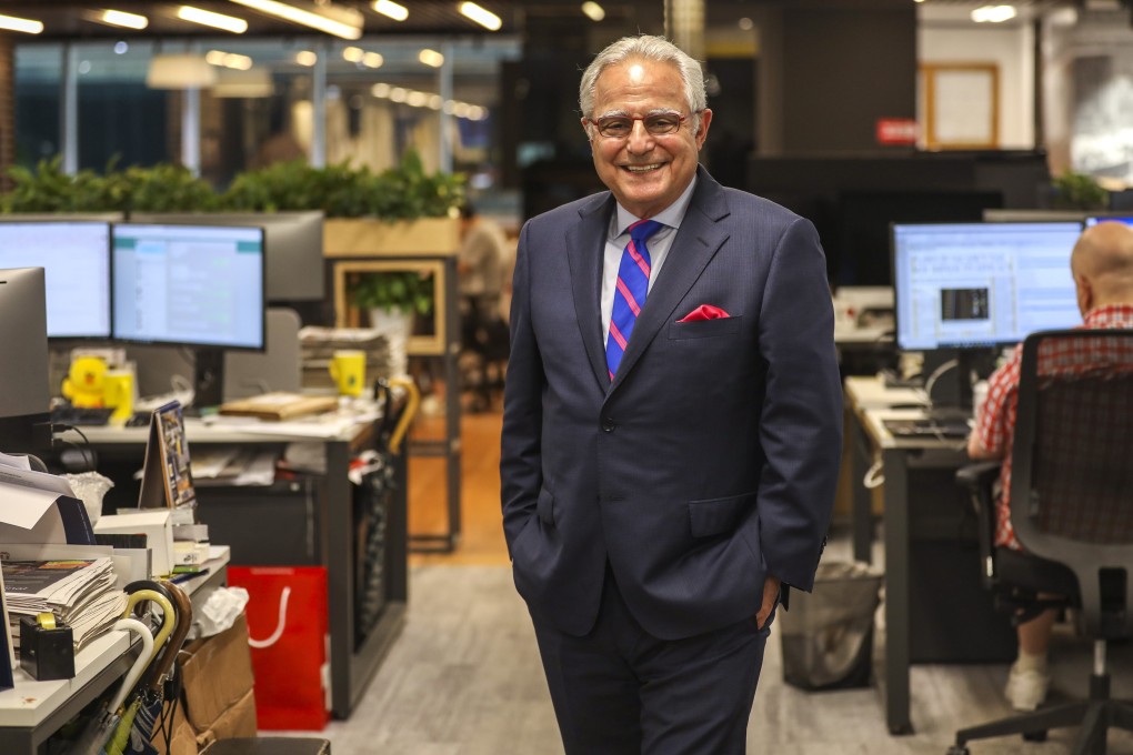 Rick Helfenbein, president and CEO of the American Apparel and Footwear Association, on Tuesday in the Post newsroom. Photo: Roy Issa