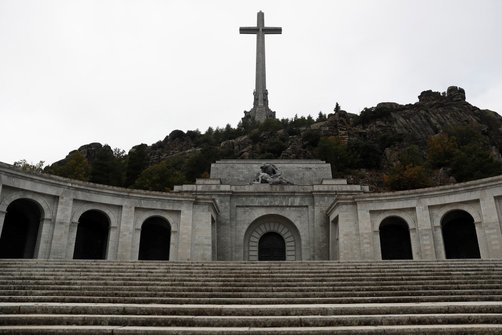 The Valle de los Caídos, from which the remains of dictator General Francisco Franco were recently exhumed. Photo: EPA