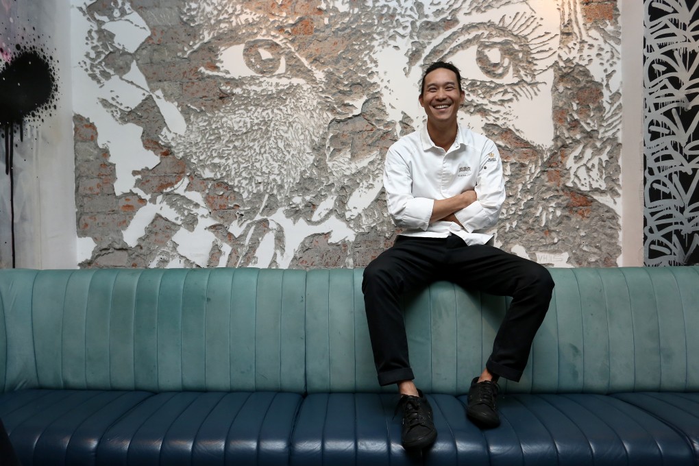 Chef Nicholas Chew of French restaurant Bibo, in Sheung Wan, Hong Kong. Photo: Jonathan Wong
